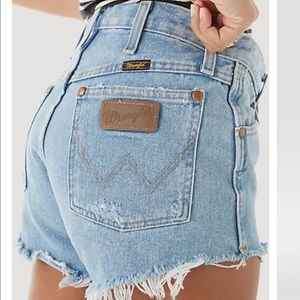 Wrangler High Waisted Cutoffs
